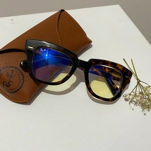 Ray-Ban STATE STREET BLUE-LIGHT CLEAR EVOLVE